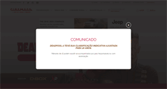 Desktop Screenshot of cinemark.com.br