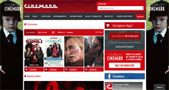 Desktop Screenshot of cinemark.cl